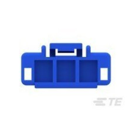 Te Connectivity 5MM POWER KEY 3P PLUG HSG BLUE 2-1376389-3